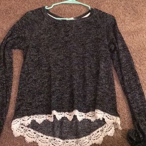 Black and White Sweater